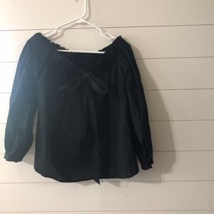 black shirt